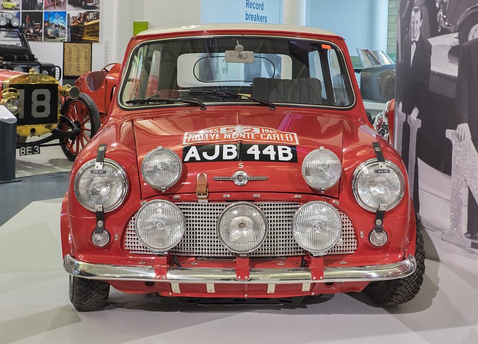 Austin Mini Cooper S 1275, look Monte-Carlo