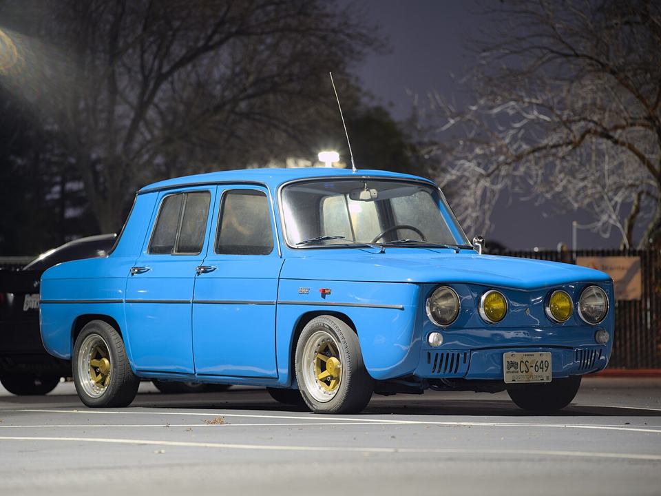 Renault 8 Gordini 1300, bleu de France